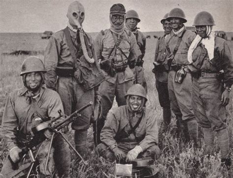 World War Ii History Japanese Soldiers Pose With Captured Soviet