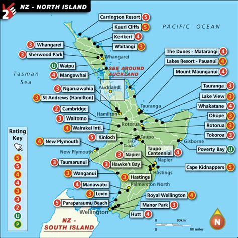 I would like to say thank you for making my family holiday fantastic at whitsunday holiday apartments on hamilton island. New Zealand North Island Map - ToursMaps.com