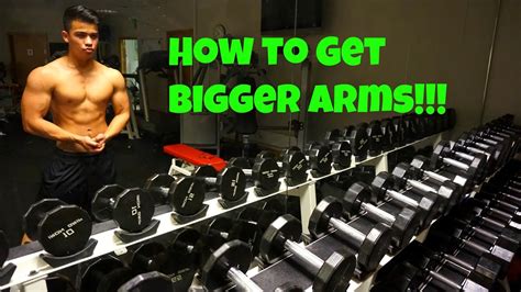 How To Grow Your Arms Arm Day Commentary Youtube