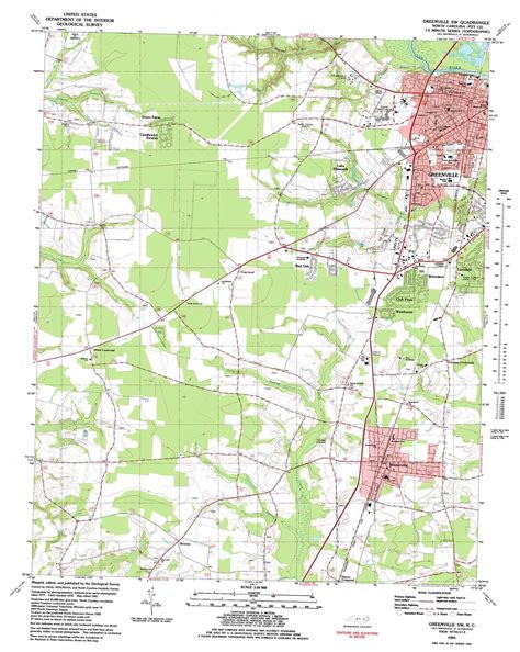 Get directions, maps, and traffic for greenville, ca. Greenville Sw topographic map, NC - USGS Topo Quad 35077e4