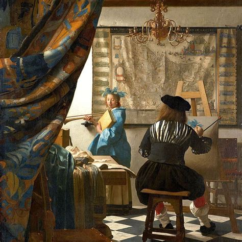Johannes Vermeer The Art Of Painting 1666 1668
