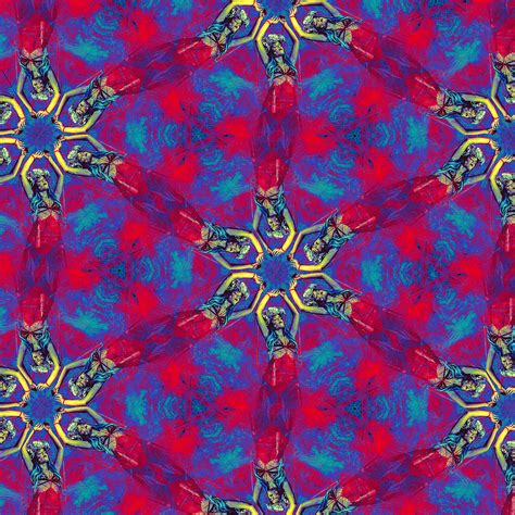 Psychedelic Kaleidoscope Digital Art X Post Rtrippy