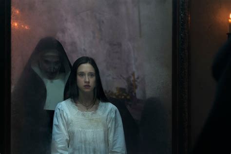 review in ‘the nun a franchise resumes its scary habits the new york times
