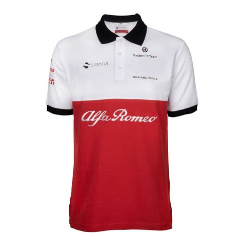 Alfa Romeo Sauber F1 Team Replica Polo Ebay Polo Mens Polo Mens Tops