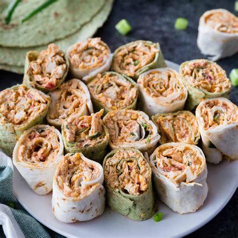 Spicy Chicken Tortilla Roll Ups With Video ⋆ Real Housemoms