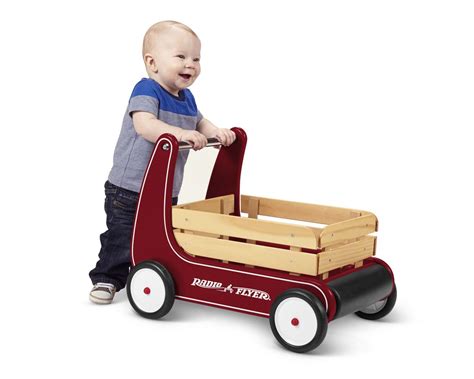 Toddler Push Walker Wagon Baby Push Toy Radio Flyer