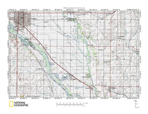Elkhorn River Platte River Drainage Divide Area Landform Origins In