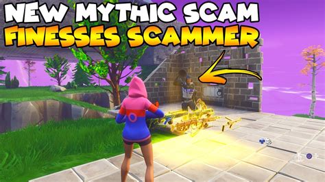 New Mythic Scam Finesses Rich Scammer 💯 Scammer Gets Scammed