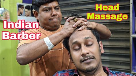 Indian Barber Hair Massage Indian Massage Head And Neck Massage Neck Crack Ear Massage