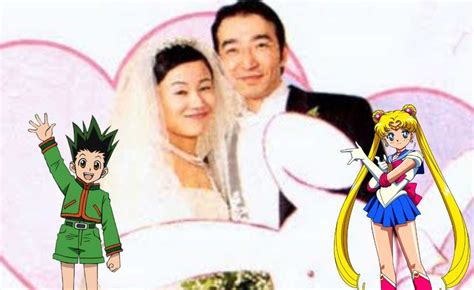 yoshihiro togashi y naoko takeuchi cumplen 25 años de matrimonio