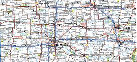 Map Of I 80 Interstate Highway Via California Iowa New Jersey