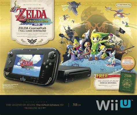 Wii U Console Deluxe Zelda Wind Waker Edition Prices Wii U Compare