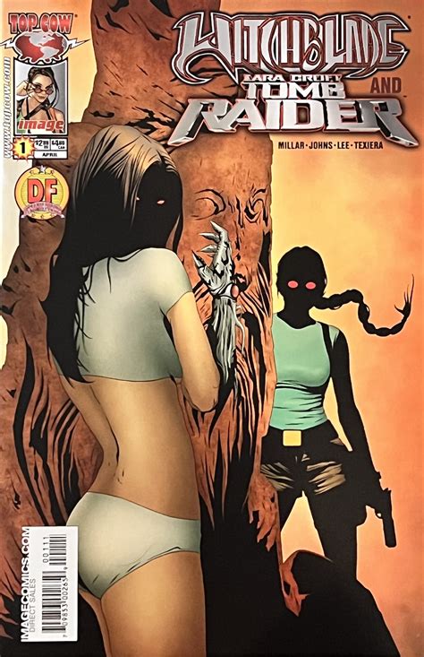 Witchblade And Tomb Raider 2005 Both A And B Covers Comic Books Modern Age Top Cow