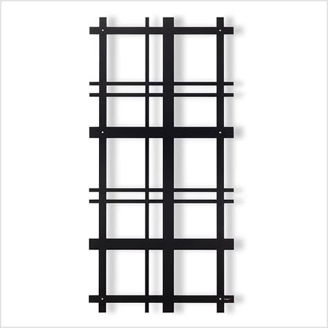 Es kann vertikal oder horizontal, einzeln, nebeneinander oder in. Garten im Quadrat | Modernes Rankgitter, Wandspalier Linus ...