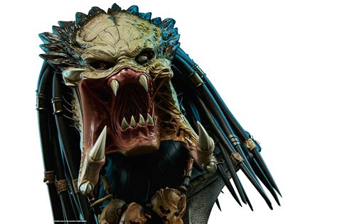 Sideshow Alien Vs Predator Wolf Predator Legendary Bust - TOYSLIFE