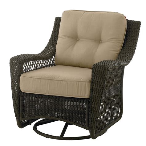 Classic cedar outdoor patio furniture includes chairs, tables, benches, swings, love seats, ottomans, lounges and planter bench systems. Country Living Concord Swivel Glider Patio Chair