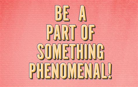 Be A Part Of Something Phenomenal Insight For Living Canada