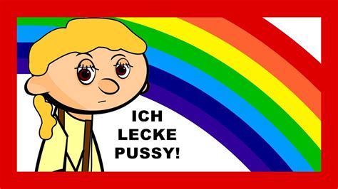 lizzy the lezzy animated stand up comedy in german youtube