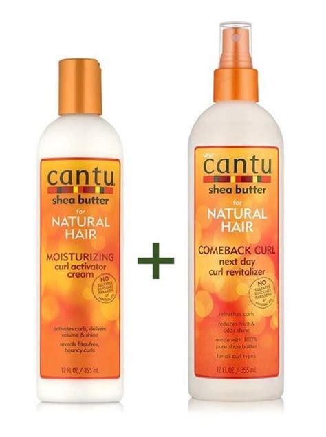 Cantu cleansing cream shampoo + conditioner + curl activator cream + define & shine custardset. Cantu Curl Activator + Cantu Curl Revitalizer