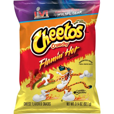 Cheetos Crunchy Flamin Hot Flavored Cheese Flavored Snacks
