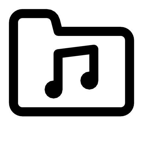 Music Folder Multimedia Vector Svg Icon Svg Repo