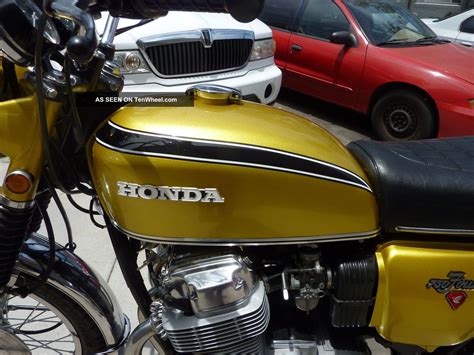 1971 Honda Cb750k California Beauty W Oem Candy Gold Paint Wheelsandmore