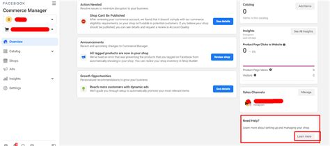 How To Get Your Facebook Commerce Manager Eligible For Shopping