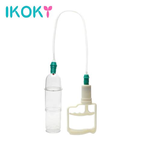 Ikoky Vacuum Pump Penis Extender Enlarger Penis Pump Male Masturbator