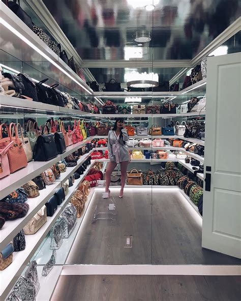 Kendall Jenner S Overflowing Closet Proves That Khlo C D Isn T Genetic Dream Closet Design
