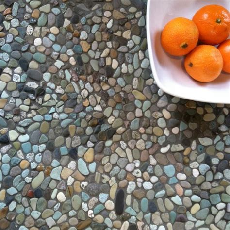 Solistone 6026 Cayman Blue Micro Pebbles Pebble Mosaic