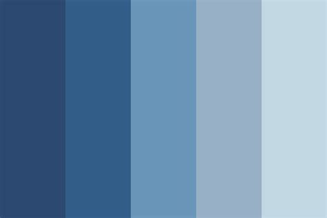 Blue Paint Color Palette
