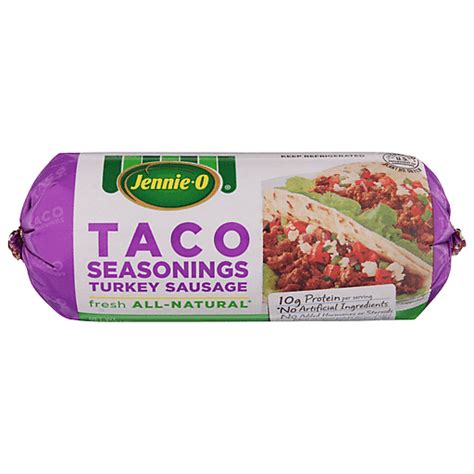 Jennie O Taco Seasonings Turkey Sausage 16 Oz Ground Poultry Festival Foods Shopping