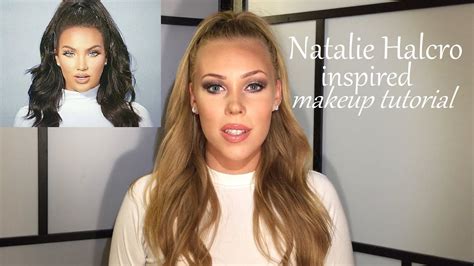 Natalie Halcro Makeup And Hair Tutorial September 2015 Youtube