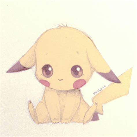 Little Sad Pikachu By Koobearblog On Deviantart