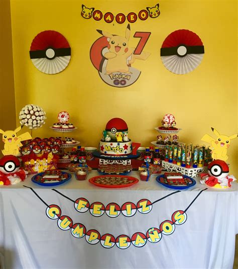 Pokemon Birthday Decoration Ideas