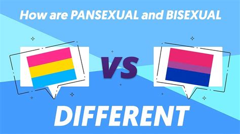 Pansexual Vs Bisexual Whats The Difference Youtube