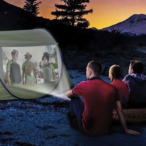 The cinemood portable movie theater's appeal is that it lets you watch movies anywhere, anytime. CINEMOOD Portable Movie Theater Brings Entertainment ...