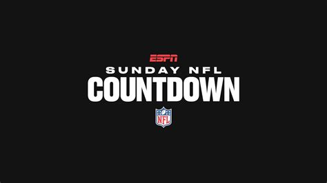 Espns Sunday Nfl Countdown Notes And Quotes Week 6 Espn Press Room Us