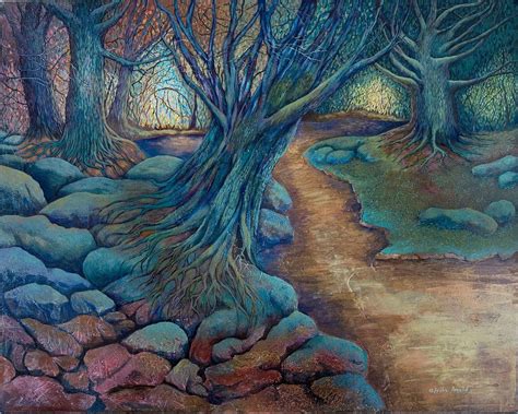 Forest Light By Debbie Arnold 48x60 Acrylic On Canvas Original And