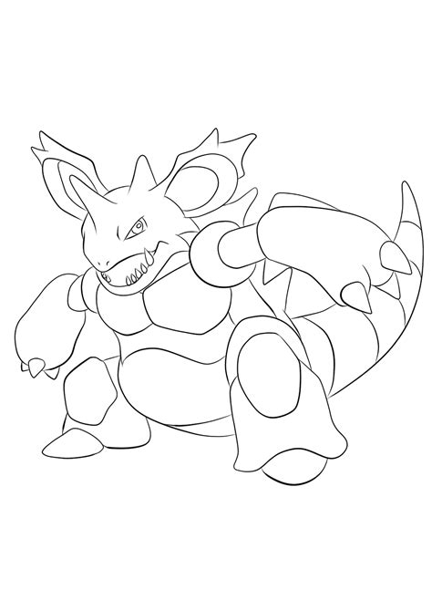 Pokemon Poison Coloring Pages For Children