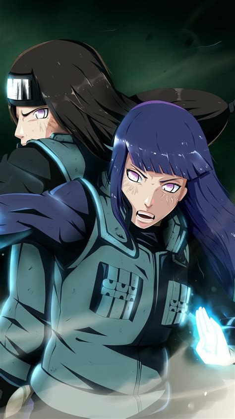 Hinata And Neji Naruto Anime Hd Phone Wallpaper Peakpx