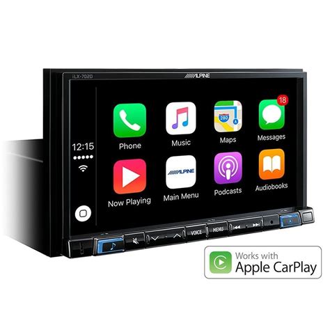 Alpine ILX 702D Autós multimédia lejátszó 2 DIN Apple CarPlay