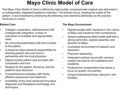 Mayo Clinic Years Of Serving Humanity Through Hope And Healing Mayo Clinic Proceedings