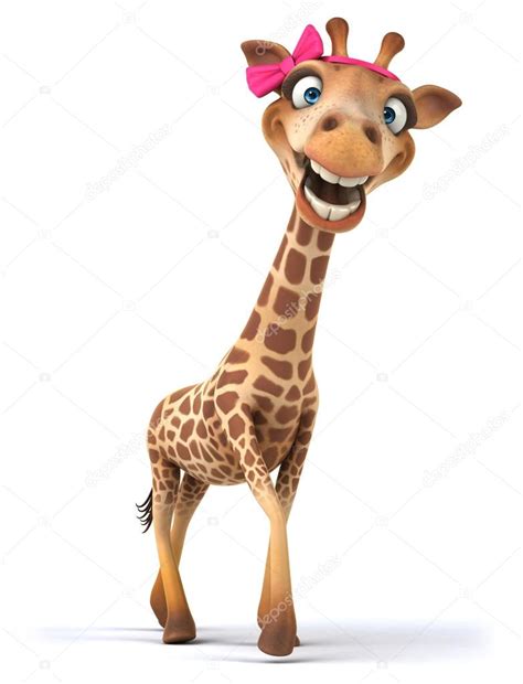Fun Giraffe Female — Stock Photo © Julos 62323171