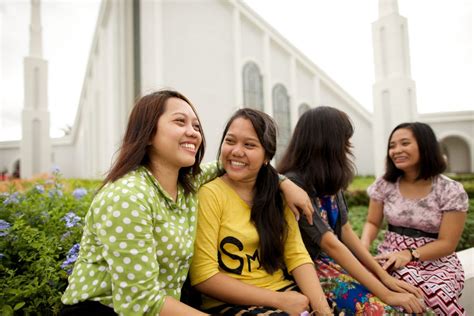philippines youth visit the temple 1336818 wallpaper mormon women project