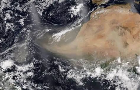 Sahara Dust Cloud Makes Its Annual Debut