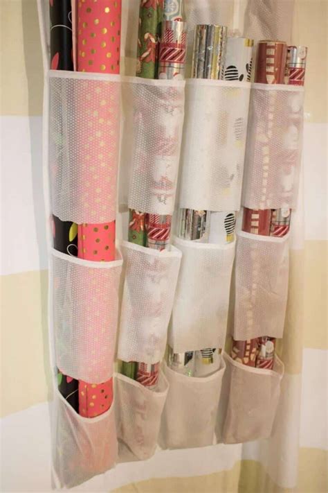 14 Wrapping Paper Storage And Organization Ideas Organization Obsessed