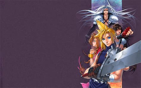 10 Wallpaper Hd Anime Final Fantasy Cloud Tachi Wallpaper