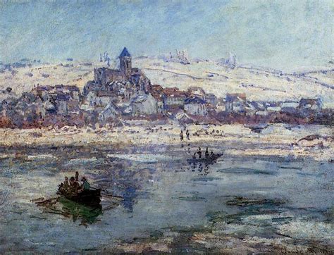 Vetheuil In Winter 1879 Claude Monet