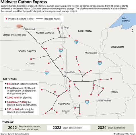Worlds Largest Carbon Capture Pipeline Aims To Connect 31 Ethanol